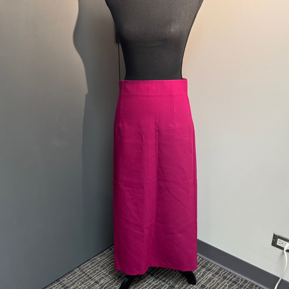 Zara Fuchsia Maxi Skirt
